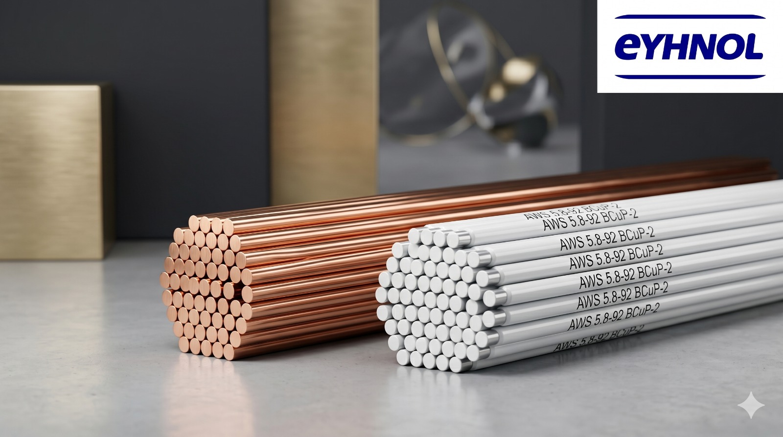 Baguette de brasage cuivre-phosphore BCuP-2